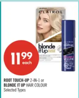 Shoppers Drug Mart ROOT TOUCH-UP 2-IN-1 or BLONDE IT UP HAIR COLOUR offer