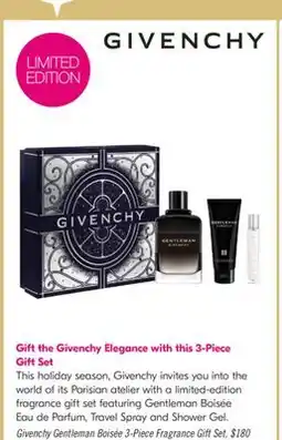 Shoppers Drug Mart Gift the Givenchy Elegance with this 3-Piece Gift Set offer