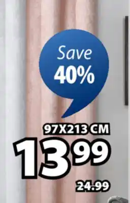 JYSK ASTRID Room darkening curtain offer