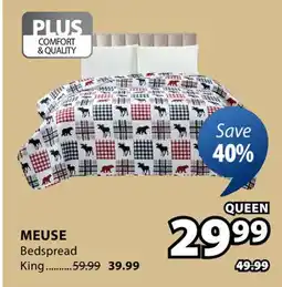 JYSK MEUSE Bedspread offer