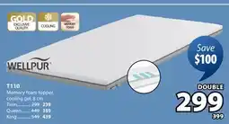 JYSK T110 Memory foam topper offer