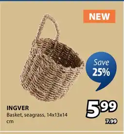 JYSK INGVER Basket offer