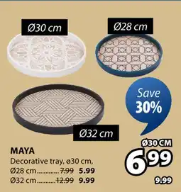 JYSK MAYA Decorative tray offer