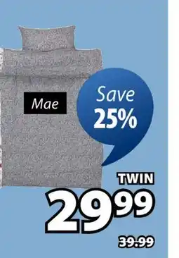 JYSK MAE Duvet Cover Set offer