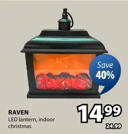 JYSK RAVEN LED lantern offer