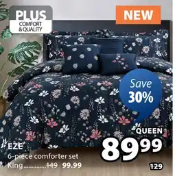 JYSK EZE 6-piece comforter set offer
