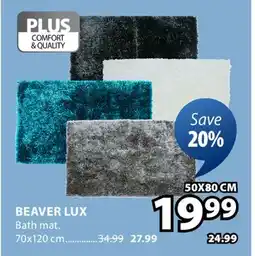 JYSK BEAVER LUX Bath mat offer