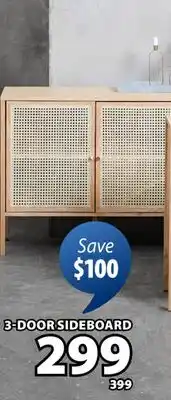 JYSK SALTVIG 3-DOOR SIDEBOARD offer