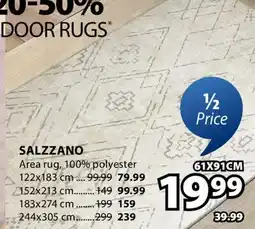 JYSK SALZZANO Area rug offer