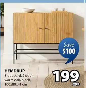 JYSK HEMDRUP Sideboard offer