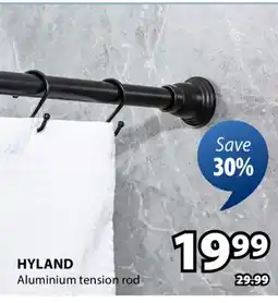 JYSK Hyland Aluminium tension rod offer