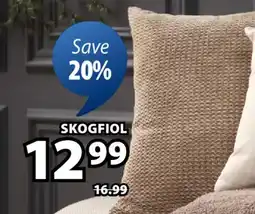 JYSK SKOGFIOL Throw cushion offer
