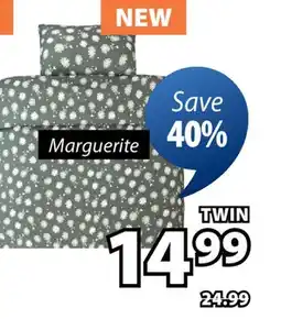 JYSK MARGUERITE DUVET COVER SET offer