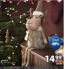 JYSK ANGELIT Christmas decor, moose offer