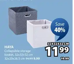 JYSK HAYA Collapsible storage offer