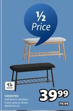 JYSK VANDSTED Hall bench offer