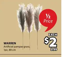 JYSK WARREN Artificial pampas grass offer