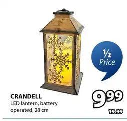JYSK CRANDELL LED lantern offer