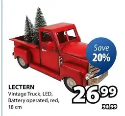 JYSK Lectern Vintage Truck offer
