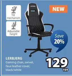 JYSK LERBJERG Gaming chair offer