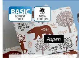 JYSK Aspen Flannel Sheet Set offer