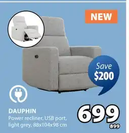 JYSK DAUPHIN Power recliner offer