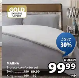 JYSK MARNA 3-piece comforter set offer
