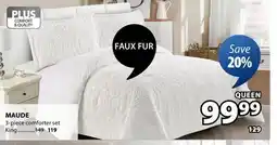 JYSK Maude 3-piece comforter set offer