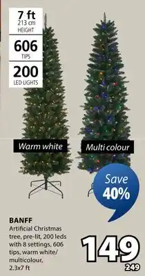 JYSK Banff Artificial Christmas tree offer