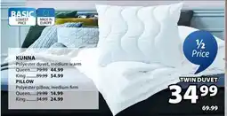JYSK KUNNA Polyester duvet offer