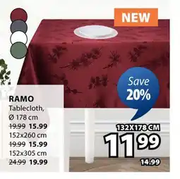 JYSK RAMO Tablecloth offer