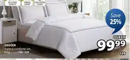 JYSK SAVOIR 3-piece comforter set offer