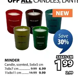 JYSK MINDER Candle, scented offer