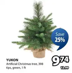 JYSK YUKON Artificial Christmas tree offer