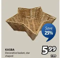 JYSK Kasba Decorative basket offer