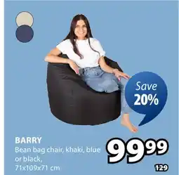 JYSK BARRY Bean bag chair offer