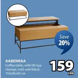 JYSK AABENRAA Coffee table offer