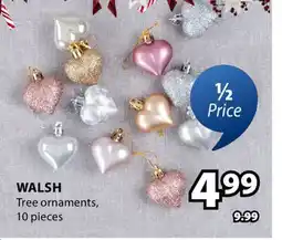 JYSK WALSH Tree ornaments offer