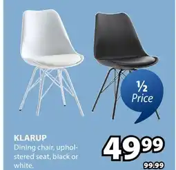 JYSK KLARUP Dining chair offer