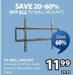JYSK TV WALL MOUNT offer