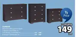 JYSK Dunbar Dressers offer