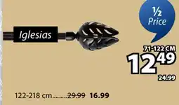 JYSK Iglesias Curtain Rod Kit offer