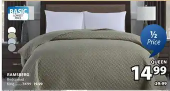 JYSK RAMSBERG Bedspread offer