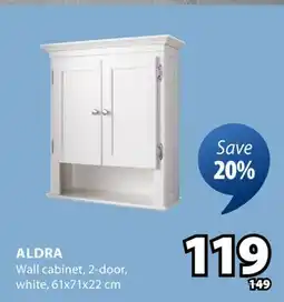 JYSK ALDRA Wall cabinet offer