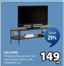 JYSK SALFORD TV bench offer