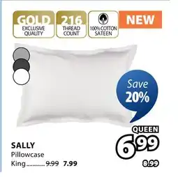 JYSK SALLY Pillowcase offer