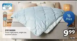 JYSK STETINDEN Duvet offer