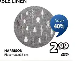 JYSK Harrison Placemat offer