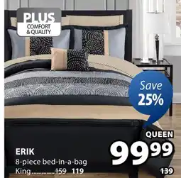 JYSK ERIK 8-piece bed-in-a-bag offer