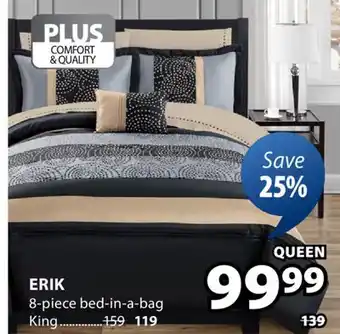 JYSK ERIK 8-piece bed-in-a-bag offer